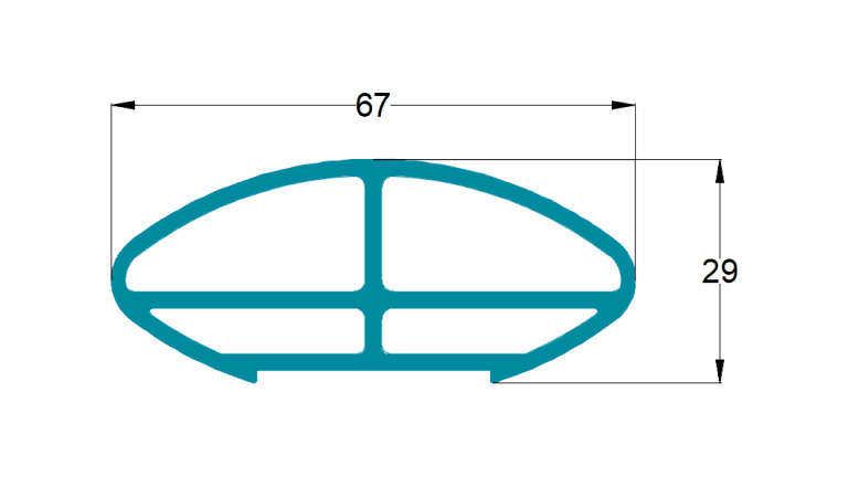 Oval Handrail